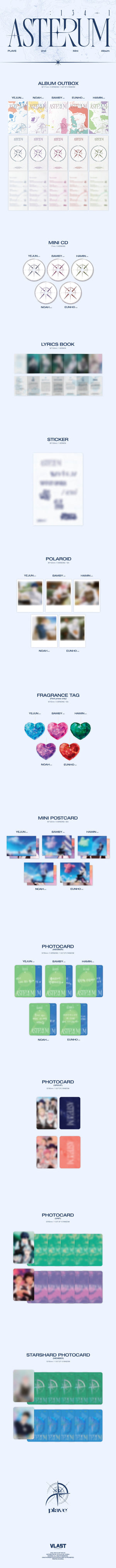 PLAVE - [ASTERUM : 134-1] 2nd Mini Album