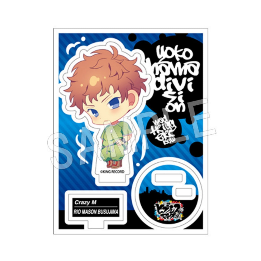 Hypnosis Mic - Division Rap Battle - Rio Mason Busujima Crazy M Mini Acrylic Stand