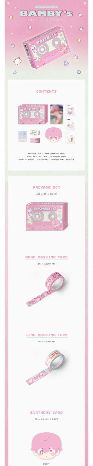[PRE-ORDER] PLAVE - BAMBY BIRTHDAY KIT 2025