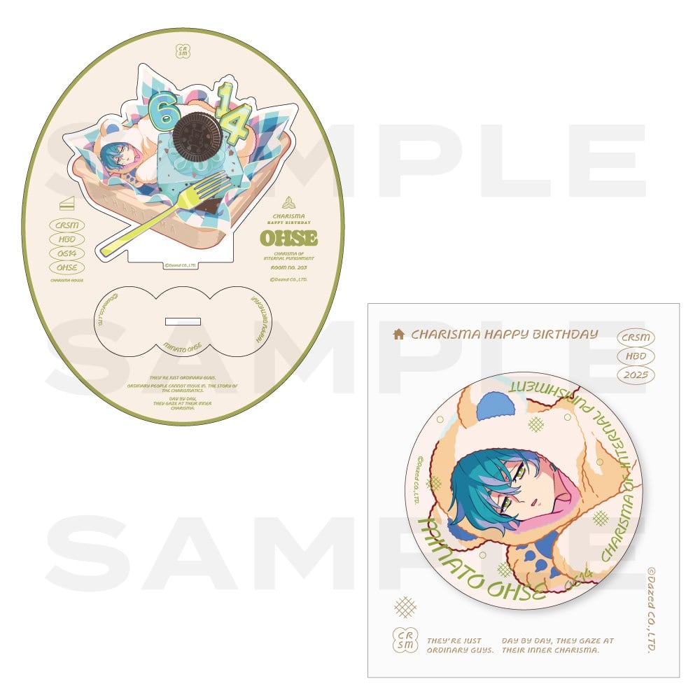 [PRE-ORDER] CHARISMA [カリスマ] Ohse Minato 2025 Birthday Goods