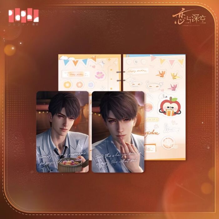 [PRE-ORDER] Love and Deepspace - Caleb 2025 Birthday Stationery Set