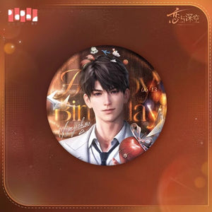 [PRE-ORDER] Love and Deepspace - Caleb 2025 Birthday Badge B.