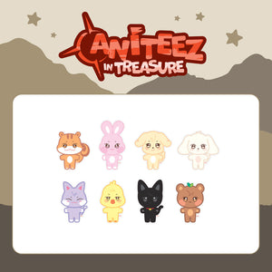 ATEEZ X ANITEEZ ANITEEZ IN TREASURE MD 27. PLUSH DOLL