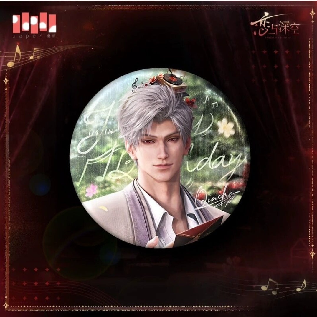 [PRE-ORDER] Love and Deepspace - Sylus 2025 Birthday Badge A.